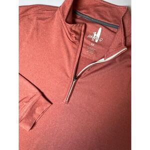 Johnnie-Oh Men's Long Sleeve 1/4 Zip Pullover Shirt Medium JMKO1420 (Flex)